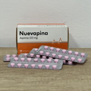 Nuevapina (Ácido Acetilsalicílico) 100 mg – Savant | Tira x 14 comprimidos